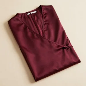Mulberry Silk Wrap Dress
