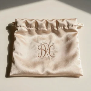 Personalized Silk Travel Pouch